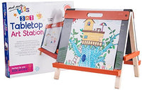Pizarra Mont Marte Deluxe para niños, color rosa, Anaranjado - Arteztik
