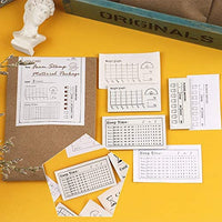 Dizdkizd Sellos transparentes, 9 hojas de silicona de goma, juego de sellos decorativos transparentes para diario, planificador, manualidades y manualidades - Arteztik
