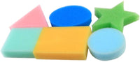 Esponjas de pintura con forma geométrica para manualidades, manualidades, pintura, tarjetas, dibujos, manualidades, 18 unidades - Arteztik
