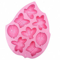 Insectos molde de Jabón – moldfun mariposa libélula Ladybug de Abeja molde de silicona para bomba de baño, barras de loción, Chocolate, caramelo, gelatina, crayón, hornear Cupcakes, magdalenas, cera - Arteztik

