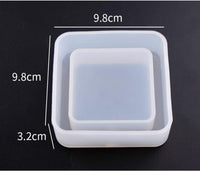 HEALLILY Moldes de resina epoxi para bolígrafos y ceniceros moldes de silicona para hacer herramientas de resina colgante de manualidades 4 piezas - Arteztik
