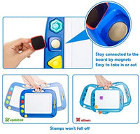 Pizarra colorida borrable magnética para bebés/niños, desarrollo de habilidades, tablero de dibujo, por Tonor - Arteztik
