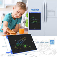 Sunany - Tableta de escritura LCD de 11 pulgadas para niños, juguetes para niños y niñas, tablero de dibujo colorido para niños, tablero de dibujo de doodle electrónico, juguetes educativos y de aprendizaje, regalos para niños de 3 a 12 años (azul) - Arteztik
