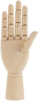 Maniquí de mano de madera con dedos flexibles y movibles, maniquí articulado para bocetos, dibujo, hogar, oficina, escritorio, niños, juguetes, regalo - Arteztik
