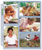 Ultra Pro 3x5 Photo Page 25ct. Cantidad por paquete: 25 pieza(s). Paquete para álbum de 8.5 x 11 pulgadas. - Arteztik
