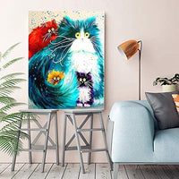 Kit de pintura por números para niños y adultos principiantes, 16.0 x 20.0 in, pintura al óleo con pinceles de acrílico - Arteztik
