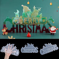Thanksky - Moldes de resina de cristal, diseño único con letras de cristal, para decoración de interiores, decoración del hogar, arte de pared, para colgar en la pared (mezcla) - Arteztik
