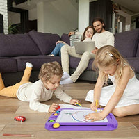 Pizarra colorida borrable magnética para bebés/niños, desarrollo de habilidades, tablero de dibujo, por Tonor - Arteztik

