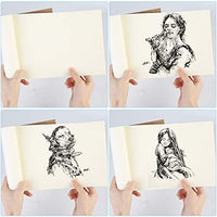 HelloCreate - Cuaderno de bocetos en blanco con tapa de papel kraft, 80 hojas para animación y creación de dibujos animados, Papel, 18k, 1unidad - Arteztik
