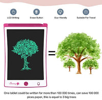 Tablet LCD de escritura tableta, 8.5 pulgadas de dibujo, tabletas para niños, tableros de doodle board, regalos para niños y adultos en casa, escuela y oficina, Azul - Arteztik
