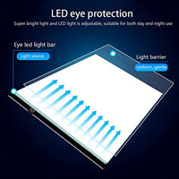 Tablero de rastreo LED portátil A4 para dibujo de plantillas, delgado, caja de luz, mesa para tatuaje artístico artista - Arteztik
