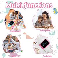 KOKODI - Tableta de escritura LCD de 8,5 pulgadas de color Doodle Board Dibujo Tablet, bloc de dibujo electrónico con función de bloqueo, juguetes educativos y de aprendizaje para niñas de 3, 4, 5 y 6 años (azul) - Arteztik
