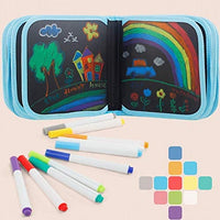 DELENA Libro de dibujo borrable para niños pequeños juguetes para viajes por carretera actividades de dibujo Pad para juego de pintura Set (Bird) - Arteztik
