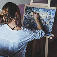 Ozazuco - Lienzo para pintura, 3.9 x 3.9 in, 5 unidades, lienzo blanco en blanco, 100 % algodón, imprimado, para suministros de arte para acrílicos, pintura al óleo, decoración de pared - Arteztik
