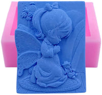 Molde de silicona para jabón GreatMold con aroma de ángel para manualidades - Arteztik
