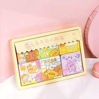 Doraking 300 pegatinas para decoración de conejos de dibujos animados para álbumes de recortes Bujos, 6 temas bonitos conejos pegatinas (amarillo) - Arteztik
