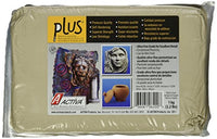 Arcilla natural Activa Plus que seca sola, 2.2 libras - Arteztik
