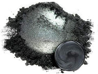 Pigmento en polvo de Mica Tanto Grey (1.76 oz), multiusos, para manualidades, artes y manualidades, carpintería, epoxi, resina, bombas de baño naturales, pintura, jabón, esmalte de uñas, bálsamo de labios (gris oscuro, 1.76 oz). - Arteztik
