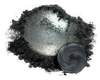 Pigmento en polvo de Mica Tanto Grey (1.76 oz), multiusos, para manualidades, artes y manualidades, carpintería, epoxi, resina, bombas de baño naturales, pintura, jabón, esmalte de uñas, bálsamo de labios (gris oscuro, 1.76 oz). - Arteztik
