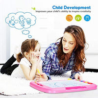 Pizarra colorida borrable magnética para bebés/niños, desarrollo de habilidades, tablero de dibujo, por Tonor - Arteztik
