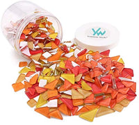 E-Home Shop - Azulejos de mosaico de cristal para mosaico (2.2 lbs, forma irregular, 35.27 oz) - Arteztik
