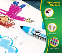 Crayola Pip Squeaks Set de marcadores, mini marcadores lavables, 64 unidades, regalo para niños - Arteztik

