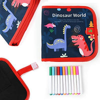 DELENA Libro de dibujo borrable para niños pequeños juguetes para viajes por carretera actividades de dibujo Pad para juego de pintura Set (Bird) - Arteztik

