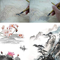 Juedi Chinese Calligraphy Brush Set Chinese Brush Set Watercolor Sumi Drawing Brush Writing Painting Pack of 8 - Arteztik
