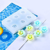FineInno - Molde de resina de flores 3D de silicona moldes de fundición para manualidades, llavero, pendientes, joyería - Arteztik
