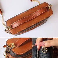 Pendientes de bola de latón Remaches D Anillo para cuero Crossbody monedero artesanía,4 juegos - Arteztik
