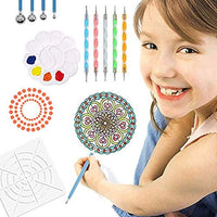 PASISIBICK 10 piezas de cartón redondo negro mandala papel kraft DIY cartones para artista pintor - Arteztik
