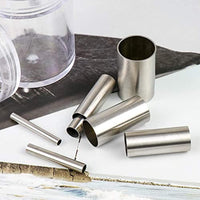 Homgaty Juego de cortadores de arcilla y rodillo de arcilla acrílica, 7 piezas de sangría redonda con forma de círculo, 1 tablero de acrílico de respaldo y raspadores de arcilla para hacer manualidades - Arteztik

