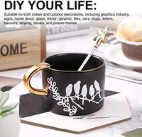Rollo de vinilo adhesivo cromado brillante adhesivo permanente compatible con Cricut, Silhouette, Cameo y otros cortadores, 100.1 x 4.9 ft (oro rosa) - Arteztik
