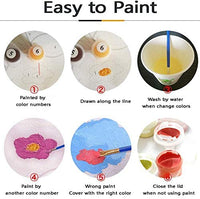 Kit de pintura por número para adultos principiantes, 16.0 x 20.0 in - Arteztik
