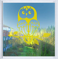 VViViD DECO65 Película de vinilo adhesivo esmerilado transparente para manualidades, rollo de 12.0 x 47.7 in, hoja de papel de transferencia de alta adherencia (amarillo dorado) - Arteztik
