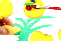 Ligong 25 piezas PINTURA densidad esponjas sintéticas artista esponjas esponjas de acuarela para Graffiti pintura, arte manualidades, Pottery - Arteztik
