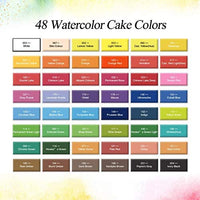 S & E Teacher EDITION - Juego de pintura para acuarela, almohadilla para acuarelas + 24 tubos de pintura de color + 10 pinceles + paleta de pintura, kit de arte para adultos, principiantes o estudiantes avanzados. - Arteztik
