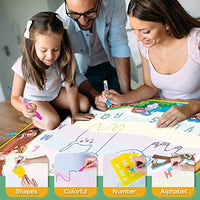 Obuby Aqua Magic Mat, alfombra extra grande para niños, para dibujar y colorear. Juguetes educativos para niños y niñas a partir de 3 año - Arteztik
