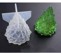 SUPVOX Molde de resina para fundición en forma de árbol de Navidad, molde de epoxi de silicona, molde de fundición para manualidades, accesorios para joyas, jabón, vela, fondant, gelatina - Arteztik
