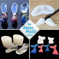 Kit de fabricación de moldes de silicona – Líquido translúcido de goma de silicona para hacer moldes de silicona, molde de resina epoxi DIY – Fácil 1:1 relación de mezcla de silicona para fundición, fabricación de joyas, Manual, Artesanía – 10.6 oz/8.1 fl - Arteztik
