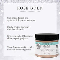Polvo de pigmento mágico para resina – Tamaño grande de 2.0 fl oz – No tóxico – Multiuso – Super lustroso – Polvo finamente molido – Uso en resina, lima, tinte de jabón, cosméticos - Arteztik
