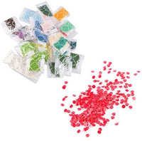 SUNKOO - Kit de pintura de diamante de Navidad para adultos, pintura de perforación completa con diamantes de imitación, decoración de pared para el hogar, feliz año nuevo, 12.0 x 16.0 in - Arteztik
