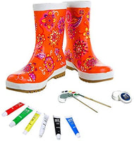 mY DESIGN - Botas de pintura para niños con 6 colores de pintura a juego, fabricadas en Estados Unidos. - Arteztik
