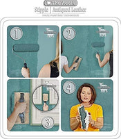 La técnica de Woolie & oficial de acabado de pintura sintética original 100% Piel de Oveja Pad Valor 2-Pack (BLK) - Arteztik
