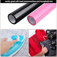 Ruisita - Rollo de vinilo de transferencia de calor de 2 rollos de papel de transferencia de calor suave HTV para ropa de bricolaje, camisetas, cuero, telas, artes y manualidades - Arteztik
