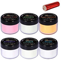 Seisso 12 colores brillan en la oscuridad polvo pigmento, 20 gramos/0.7 oz polvo luminoso seguro para la piel polvo nocturno tinte de pigmento de color no tóxico para resina epoxi, slime, bricolaje, manualidades, arte de uñas, pintura acrílica - Arteztik
