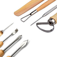 Juego de herramientas Meuxan para escultura y alfarería, Madera, 30 PCS - Arteztik
