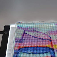 Tablero de luz LED A4 para dibujar, ideal para trazar, ultradelgado, portátil, para artistas, dibujar, dibujar, animación y pintura de diamantes 5D - Arteztik
