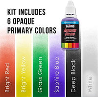 Master Airbrush KIT-SP19-20 juego de pintura con sistema vaporizador con compresor estándar (11 elementos) - Arteztik
