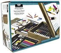 Set de caballete de 104 piezas para artista de cualquier medio, de la marca Royal & Langnickel - Arteztik
